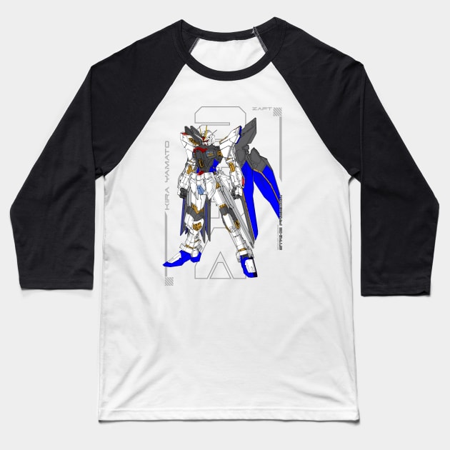 FREEDOM MECHA Baseball T-Shirt by Mexha_project